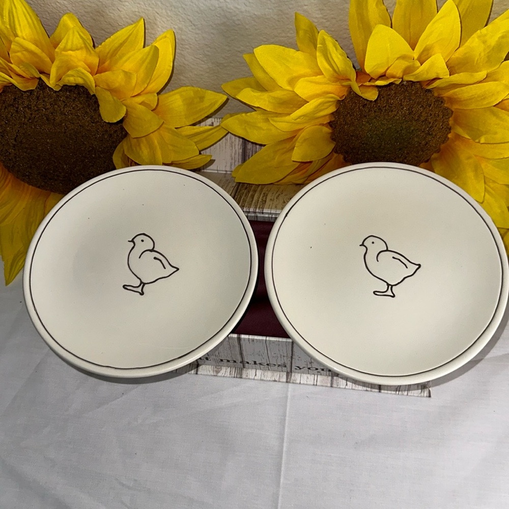 TAG Appetizer plates - set of 2